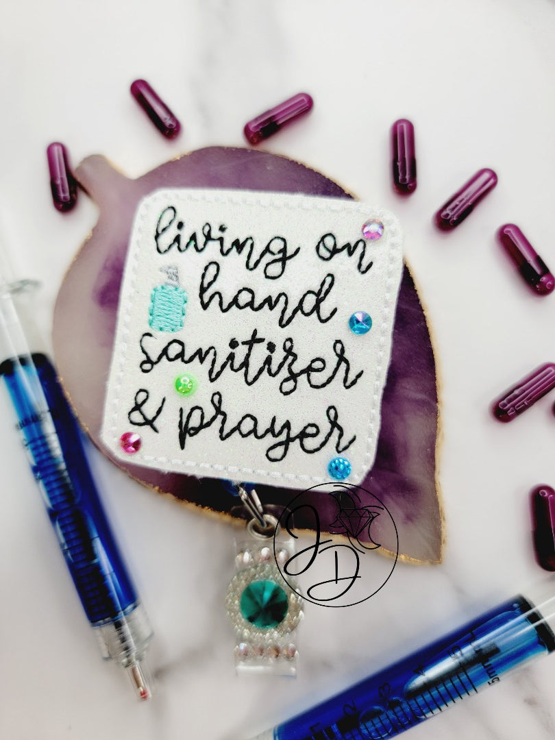 Livin' on handsanitizer and prayer